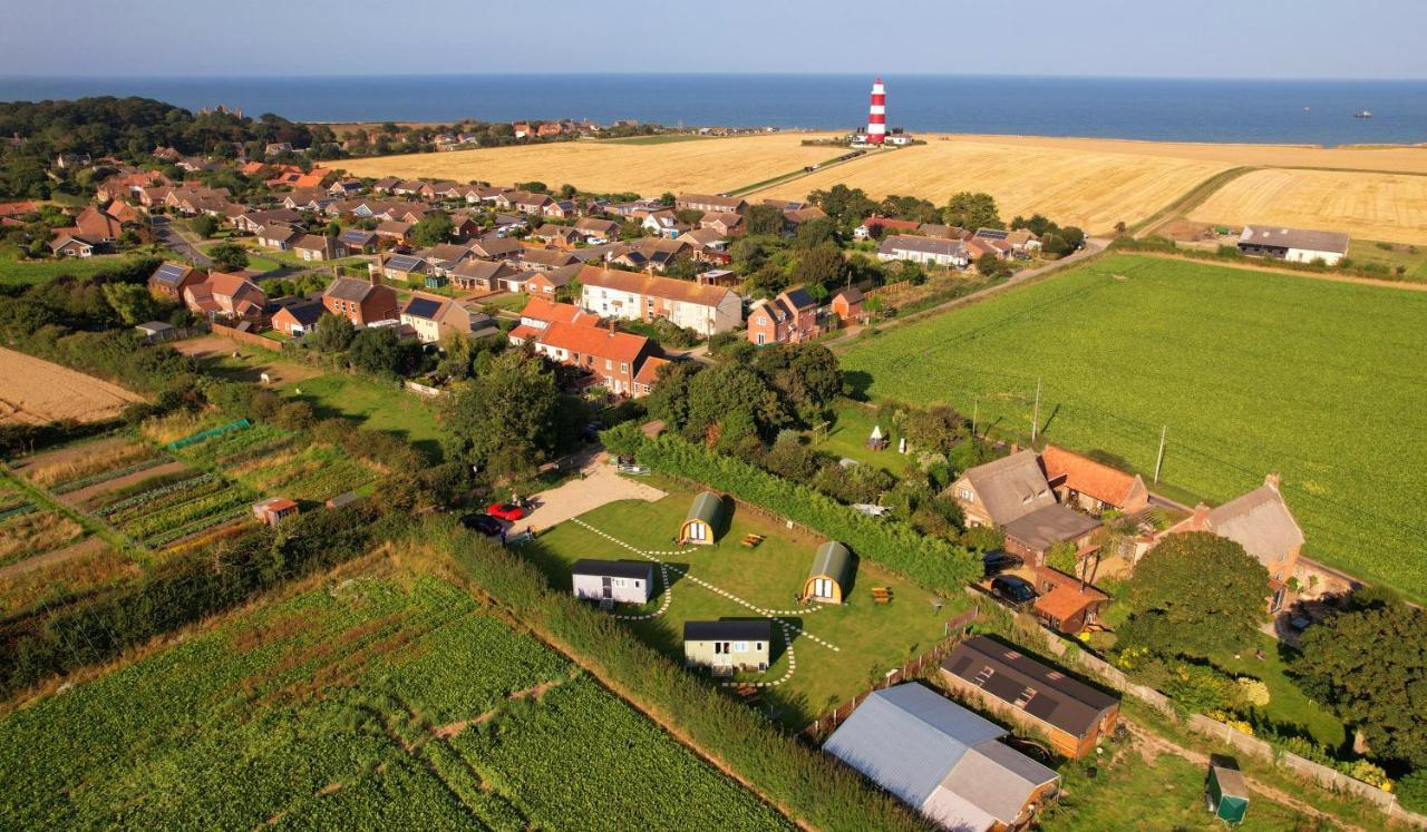 Lanterns Shepherds Huts & Glamping Hotel Happisburgh Exterior photo